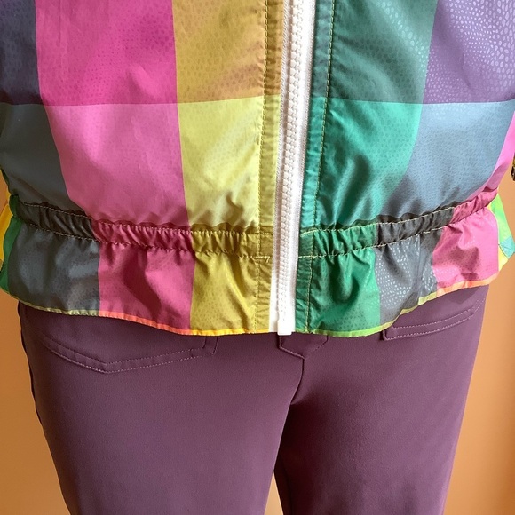 THE NORTH FACE Multicolour Plaid Windbreaker Jacket Size S - Picture 6 of 15